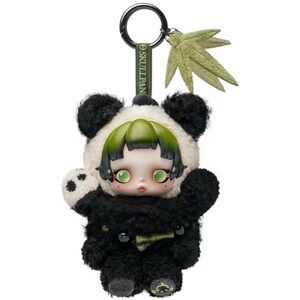 POP MART | SKULLPANDA Lazy Panda Plush Doll Pendant